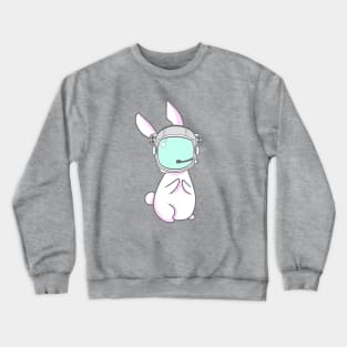 Space Bunny Crewneck Sweatshirt